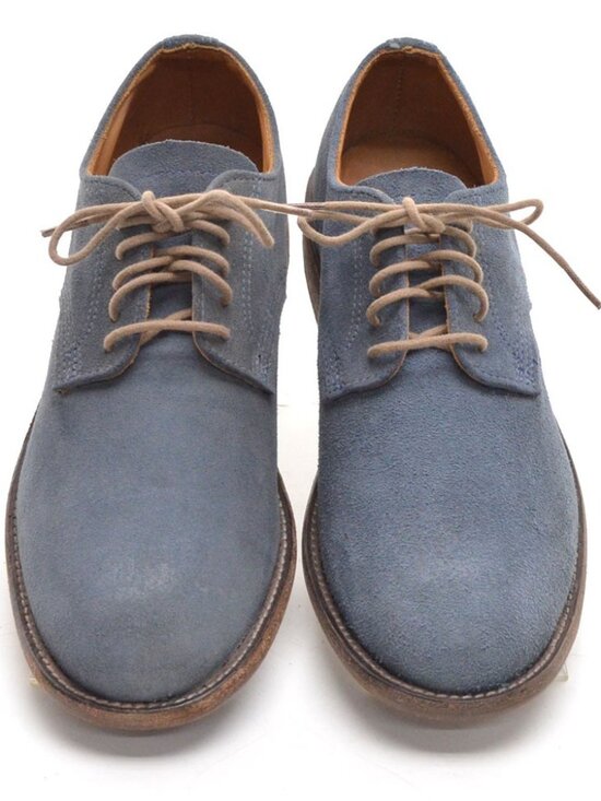 Men Vintage Shoe Company Henry Jeans Blue Oxfords 8 New main image 8